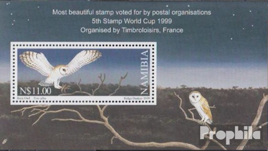 Briefmarken Namibia - Südwestafrika 1999 Mi Block51 (kompl.Ausg.) postfrisch Wahl zur schönsten Briefmarke
