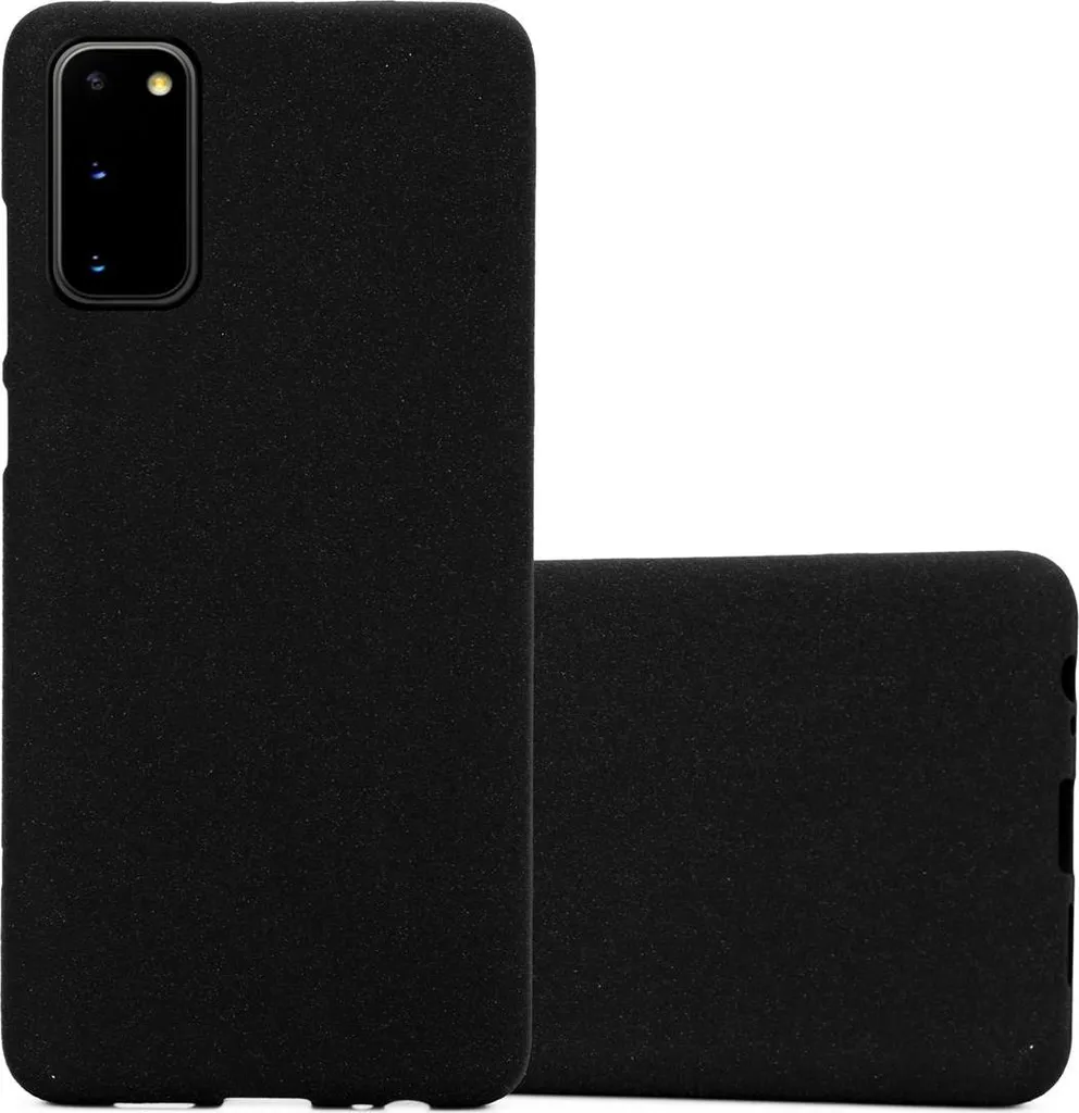 Custodia Protettiva Cadorabo per Samsung S20 - TPU Nero Flessibile