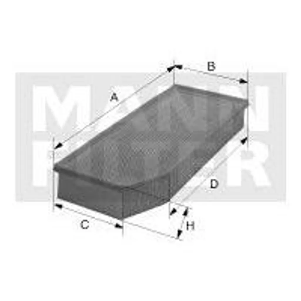 Filtre à air moteur pour BMW X3 X4 X5 et Série 7 G11 Qualité Supérieure
