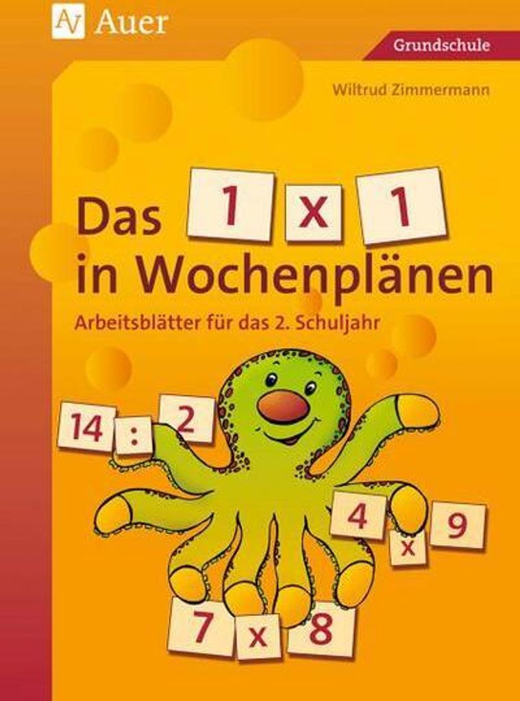 Zimmermann, W: 1X1 In Wochenplaenen
