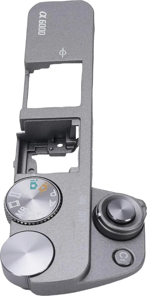 Gruppo Coperchio Superiore Sony A6000 Grigio | Ricambio Originale - 1