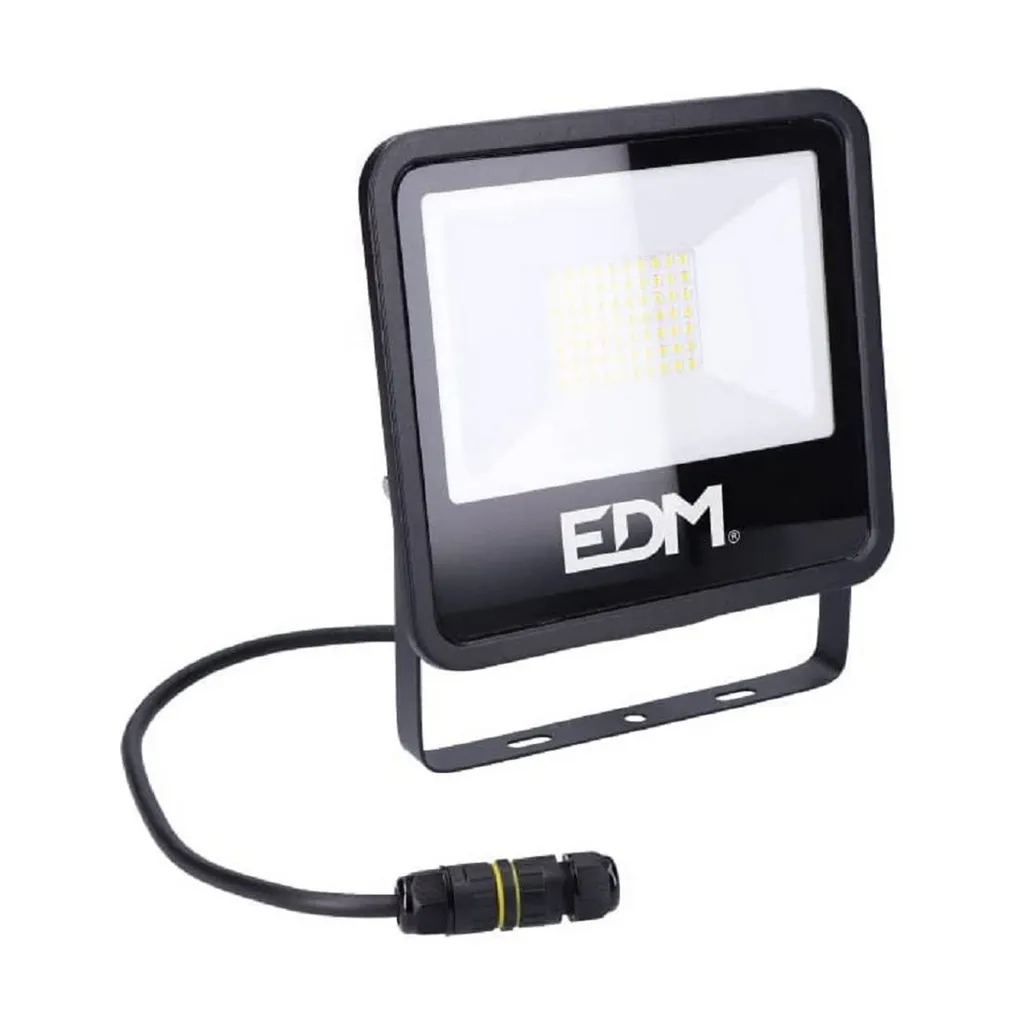 Proiettore LED Professionale EDM 50W 4000Lm 4000K | Illuminazione Commerciale