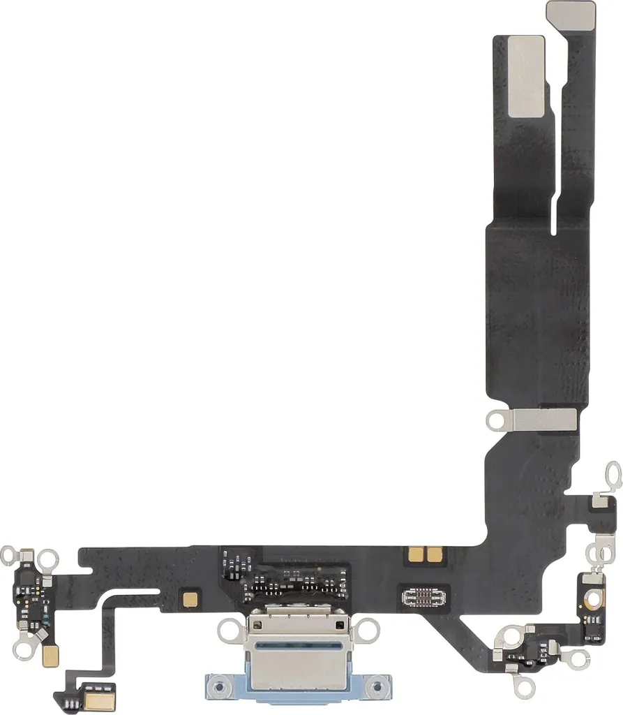 Connettore Ricarica USB-C con Microfono per iPhone 17 Azzurro | Ricambio Clappio