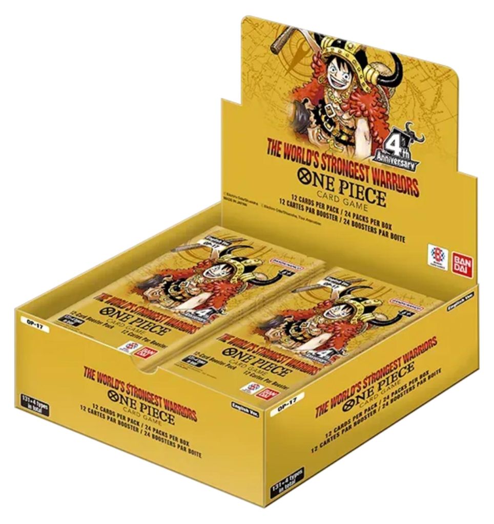 One Piece The World’s Strongest Warriors Display OP-17 Produktbild 