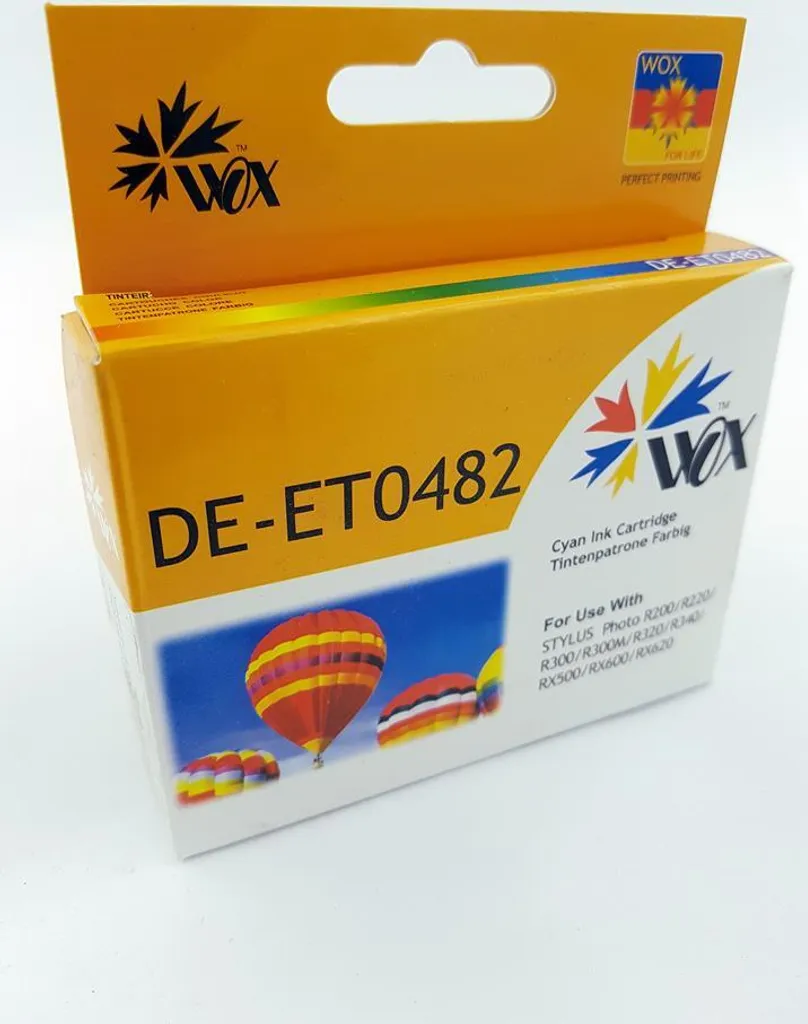 Inchiostro Ciano T0482 Epson Sostituzione C13T048240 - Resa Alta Qualità
