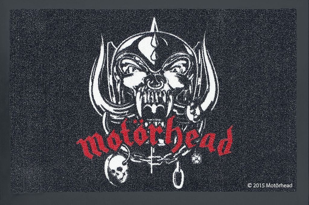 Motörhead Fußmatte  Snaggletooth schwarz Standard Produktbild 