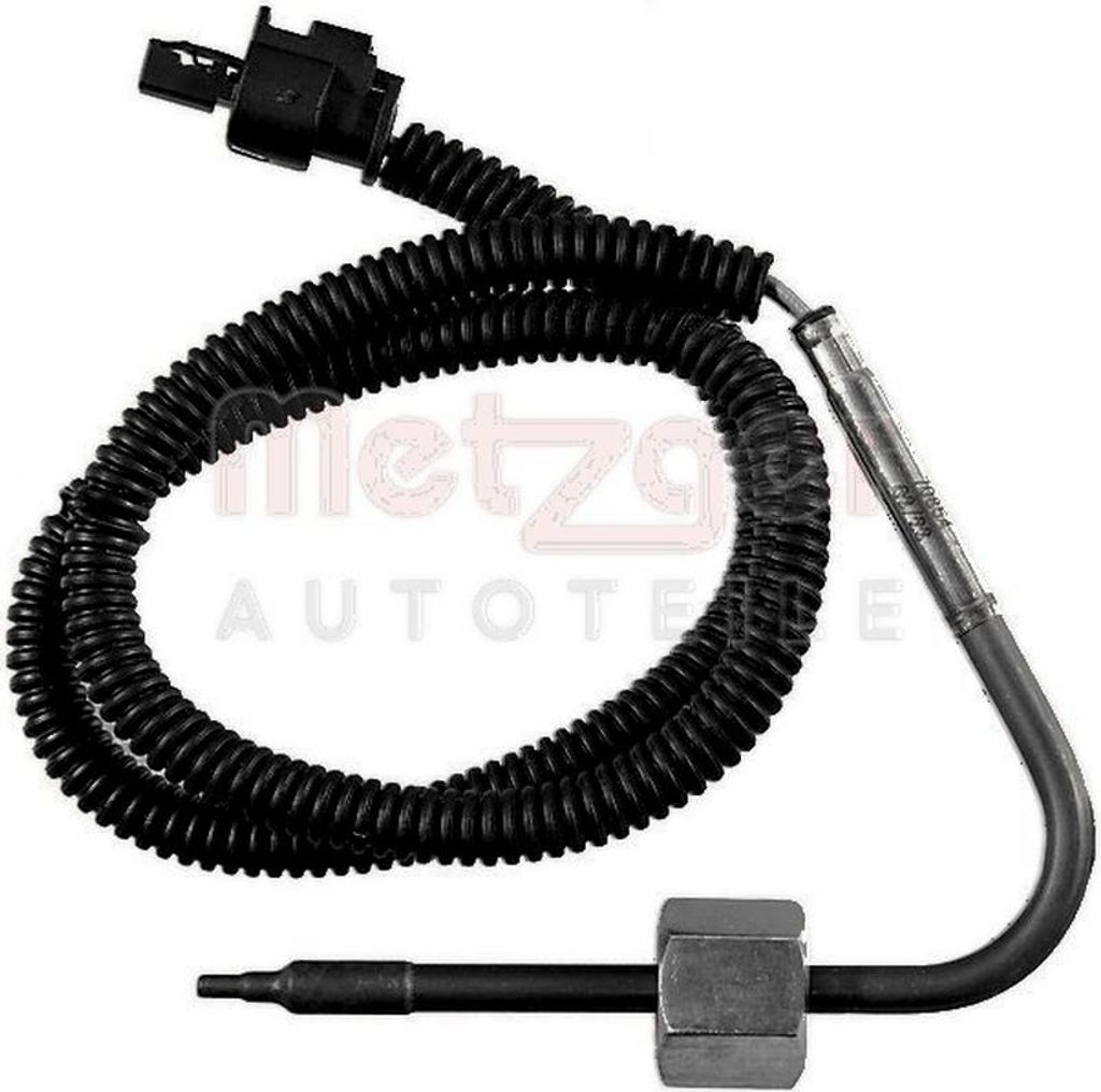 Sensor Abgastemperatur 455 mm Kabel 2-polig METZGER für u.a. MB SPRINTER