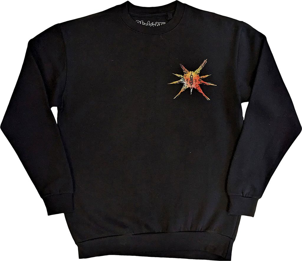 Slipknot - "The End So Far Band" Sweatshirt Rückseitiger Aufdruck für Herren/Damen Uni RO12690 (M) (Schwarz)