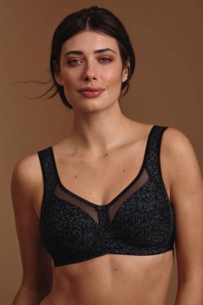 Anita Comfort Clara Komfort-BH ohne Bügel 5873 Schwarz – Größe 75 / B