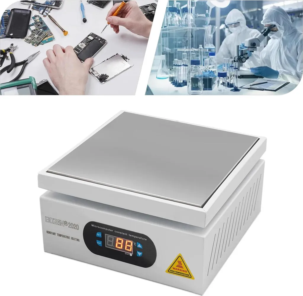 Stazione di Preriscaldamento Professionale 700W 220V per Linee SMD - 5