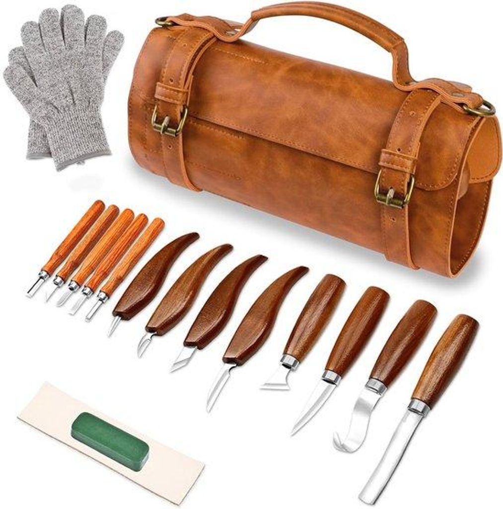 Professionelles Schnittwerkzeug-Set, Musterhandschleifer, komplettes Profi-Handwerksset.