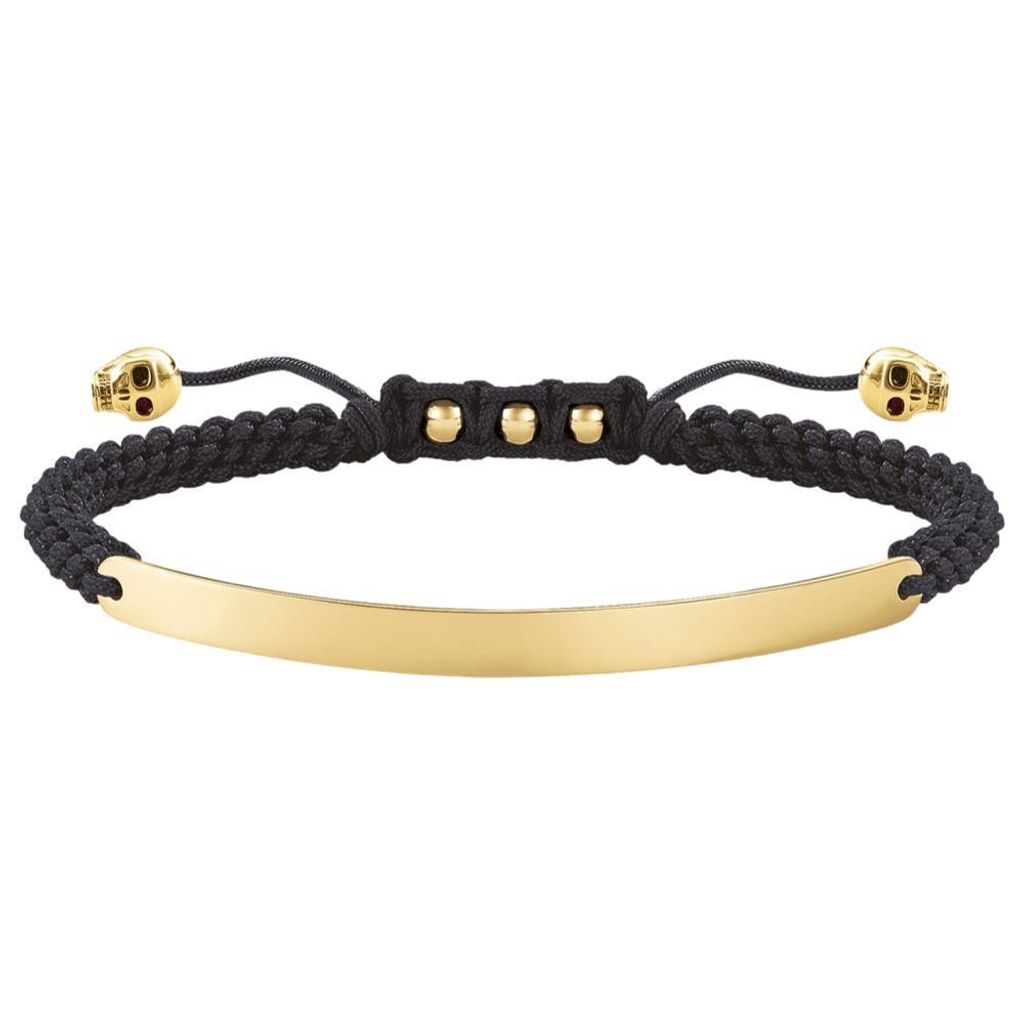 Thomas Sabo Damen-Armband Love Bridge Totenkopf 925 Sterling Silber