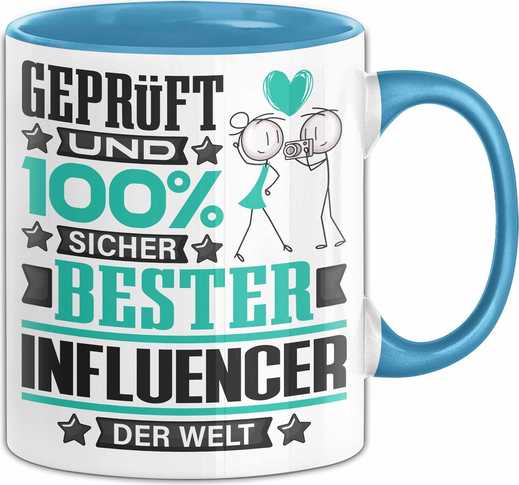 Influencer Geschenk Lustiger Spruch für Influencer Produktbild 