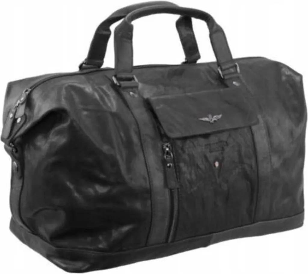 Sac de voyage et fitness Aeronautica Militare AM306NE en toile résistante