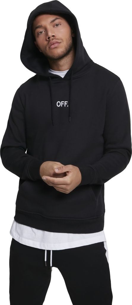 Mister Tee Hoodie OFF Hoody Black-M