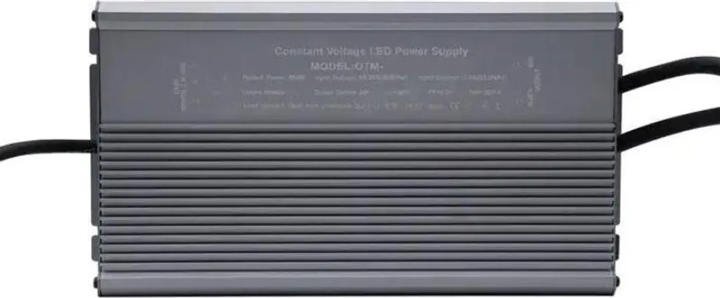 Transformateur 24V pour ruban LED puissant et enseigne lumineuse 600W