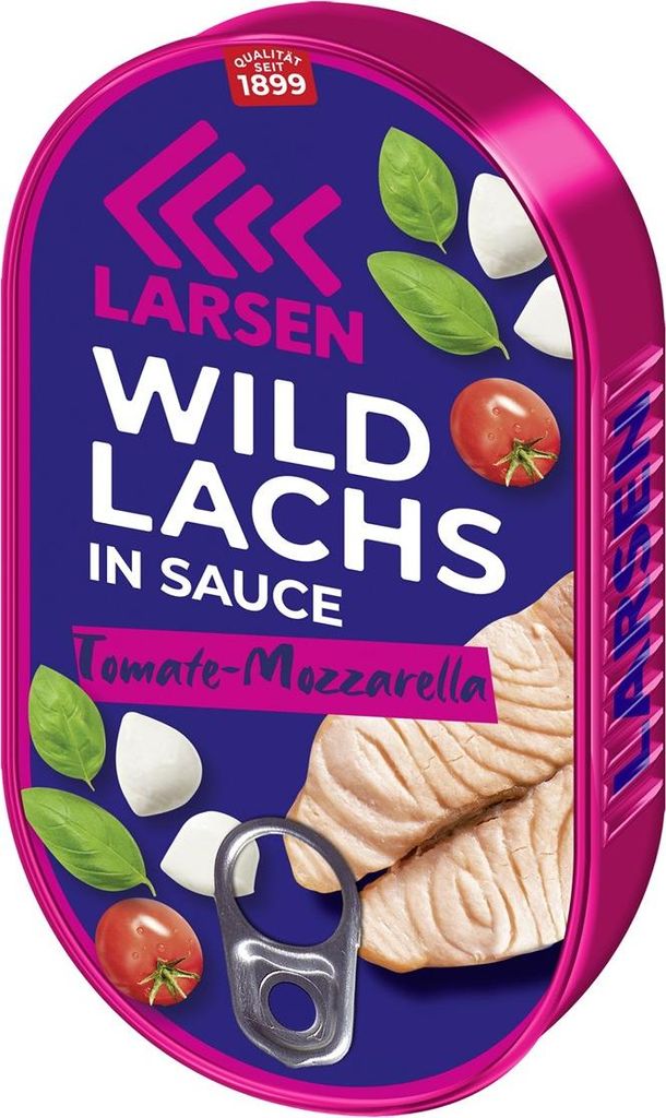LARSEN Pazifischer Wildlachs in Tomate-Mozzarella Sauce Produktbild 
