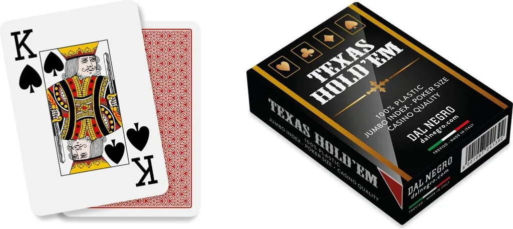 Cartes à jouer Dal 024139 55 pièces résistantes pour un usage intensif