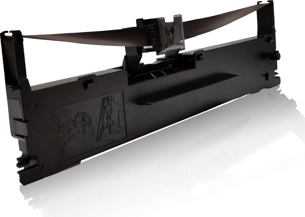 1x kompatibles Nylonband für Epson LQ 630 LQ 630 S C 13 S 015307 Ribbon black BK