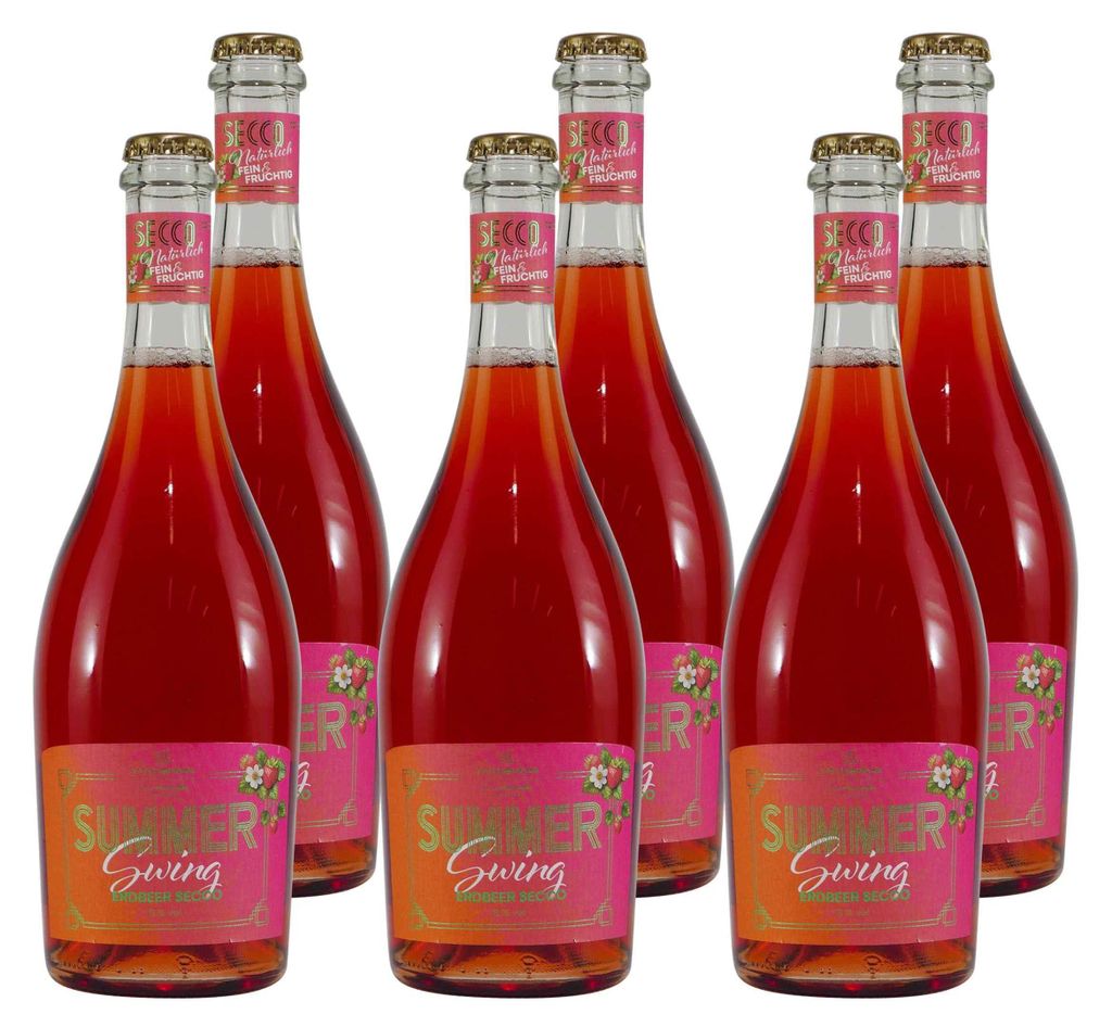 Katlenburger Summer-Swing Erdbeer Secco (6 x 0,75L)