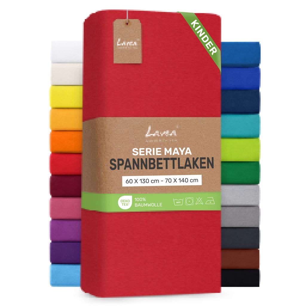 Lavea® Prześcieradło na gumce dla dzieci, 60x130 cm - Zdjęcie produktu 