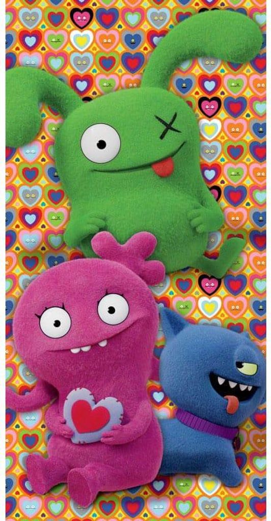 Ugly Dolls Badetuch 70 x 140 cm