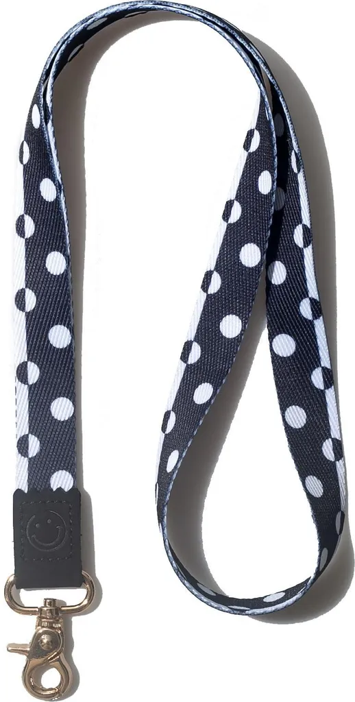 Lanière porte-clés YinYang long collier pour femmes et hommes tendance