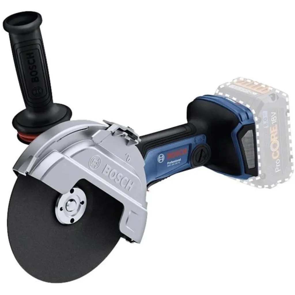 Meuleuse Bosch 18V GWS 18V-180 PC pour découpe acier et béton 180mm