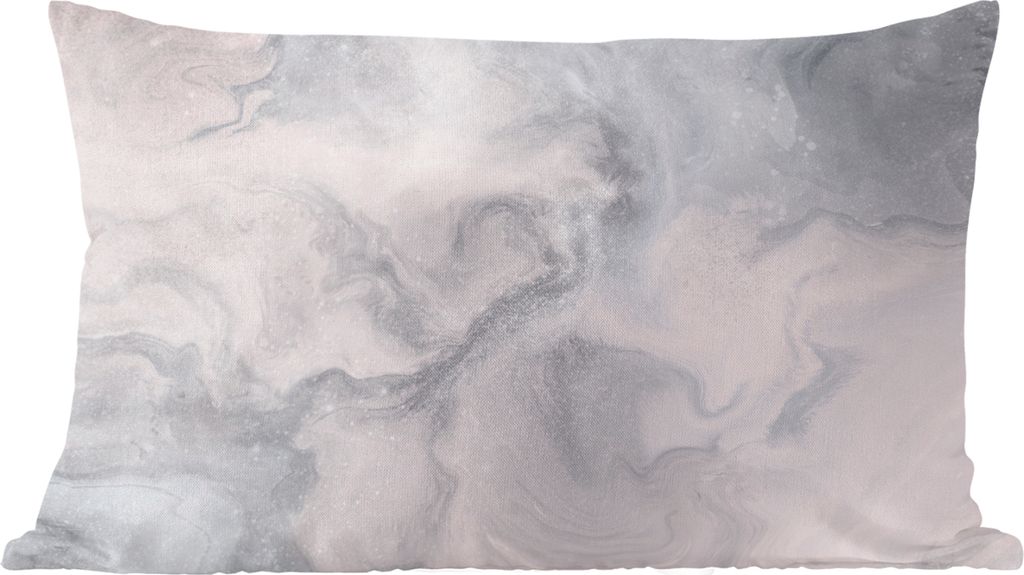 MuchoWow Zierkissen Sofakissen Wohnzimmer Dekokissen 60x40 cm Wolken - Abstrakt - Malen - Kopfkissen - Polster mit Foto