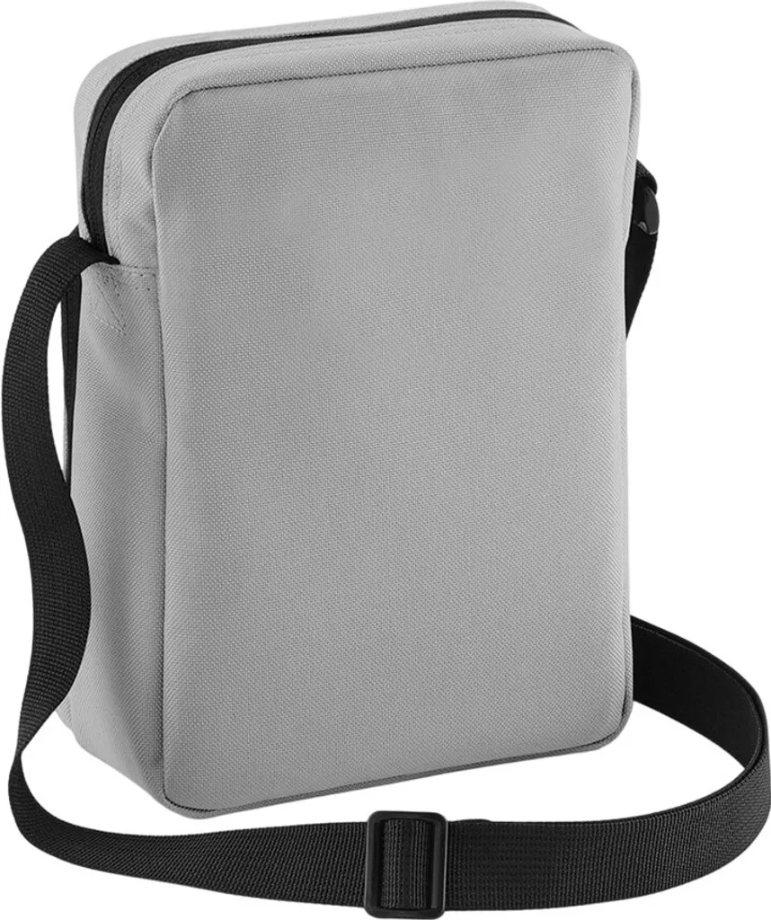 Borsa Messenger Bagbase PC7297 Light Grey per Studenti e Pendolari - 2