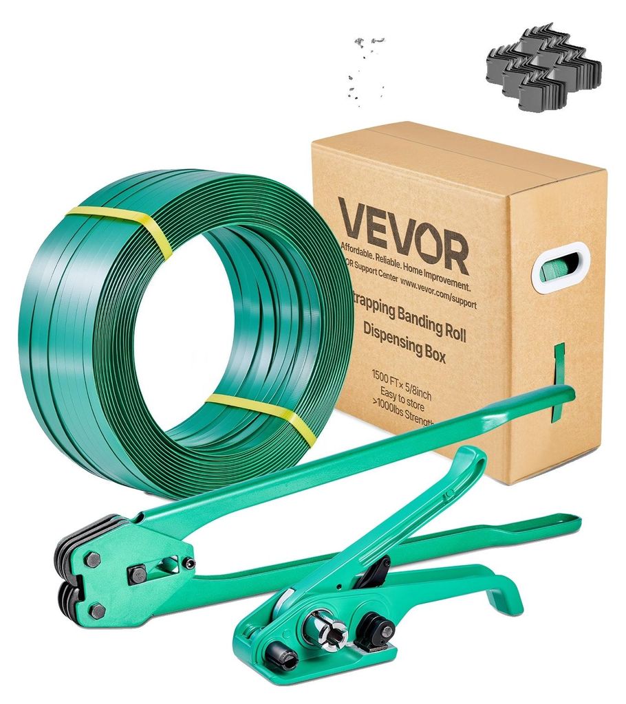 Kit de cerclage VEVOR 6 pièces avec feuillard, appareil de Image du produit 