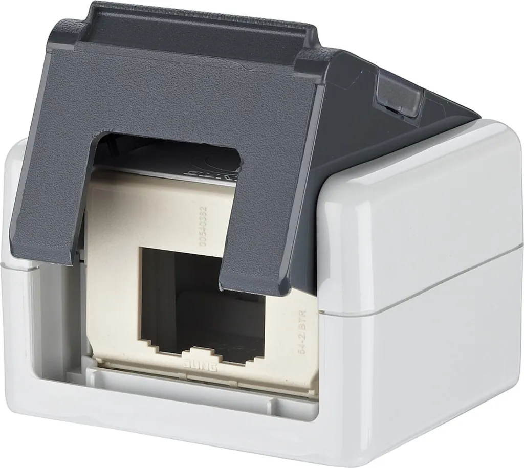 Organisez vos câbles avec le boîtier IP20 AP Gris à sortie PK vide