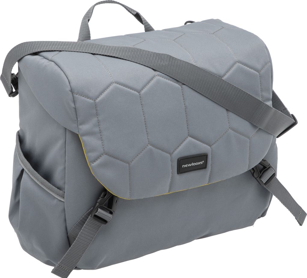 New Looxs Radtasche Mondi Joy Single Quilted 18L Grey - Produktbild 