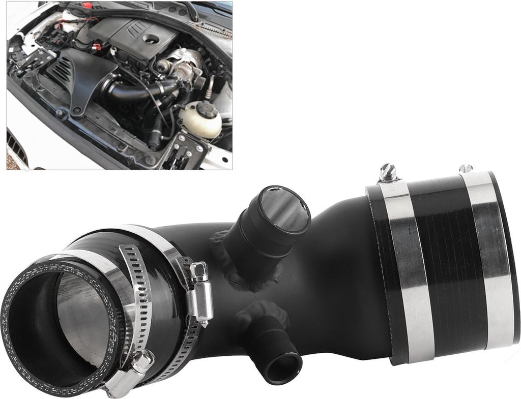 Aluminium-Turbolader-Ansaugrohr, passend für F20 F21 F30 F31 F35 116i 118i 316i N13