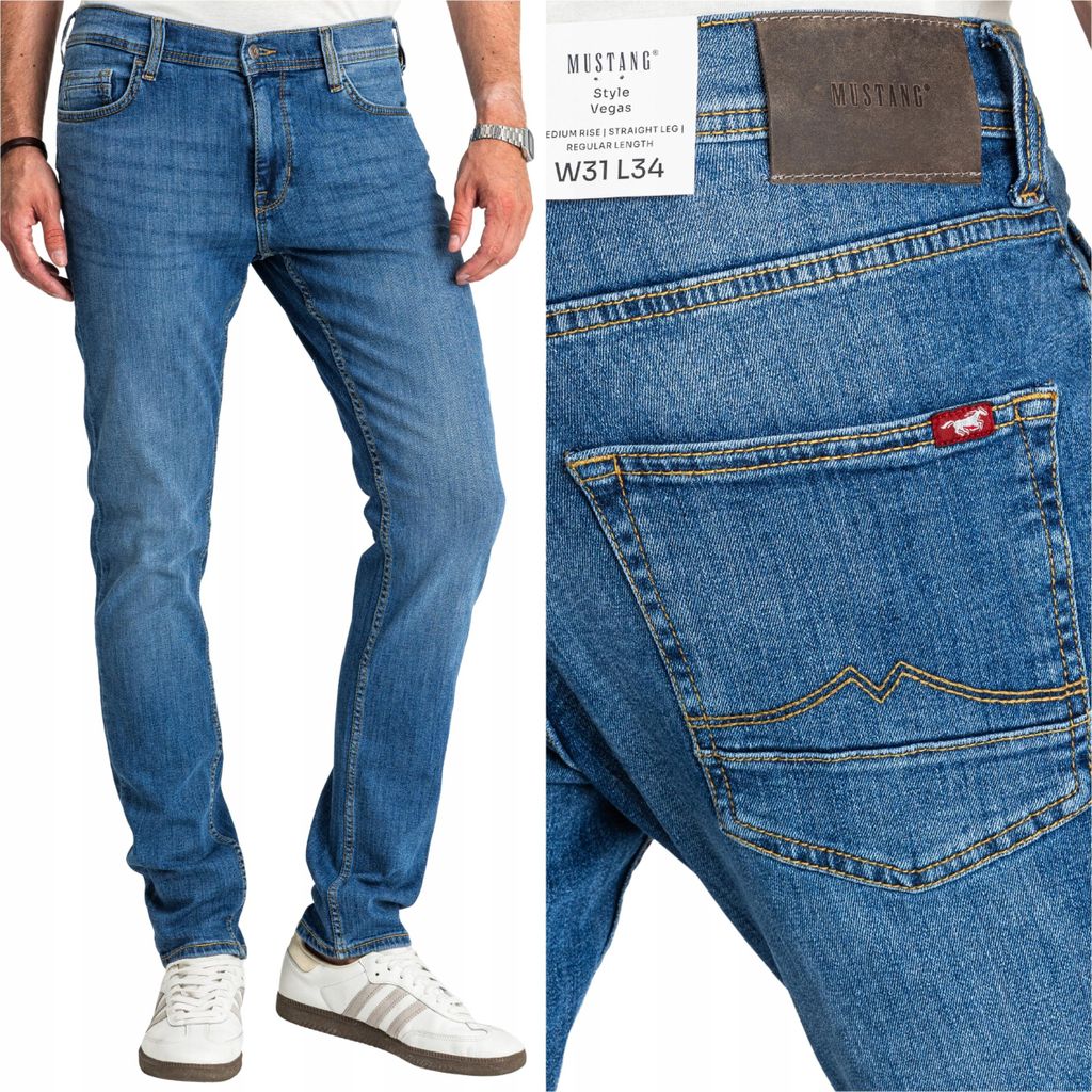 MUSTANG | Vegas Slim Fit | Jeans da uomo con gamba Immagine del prodotto 