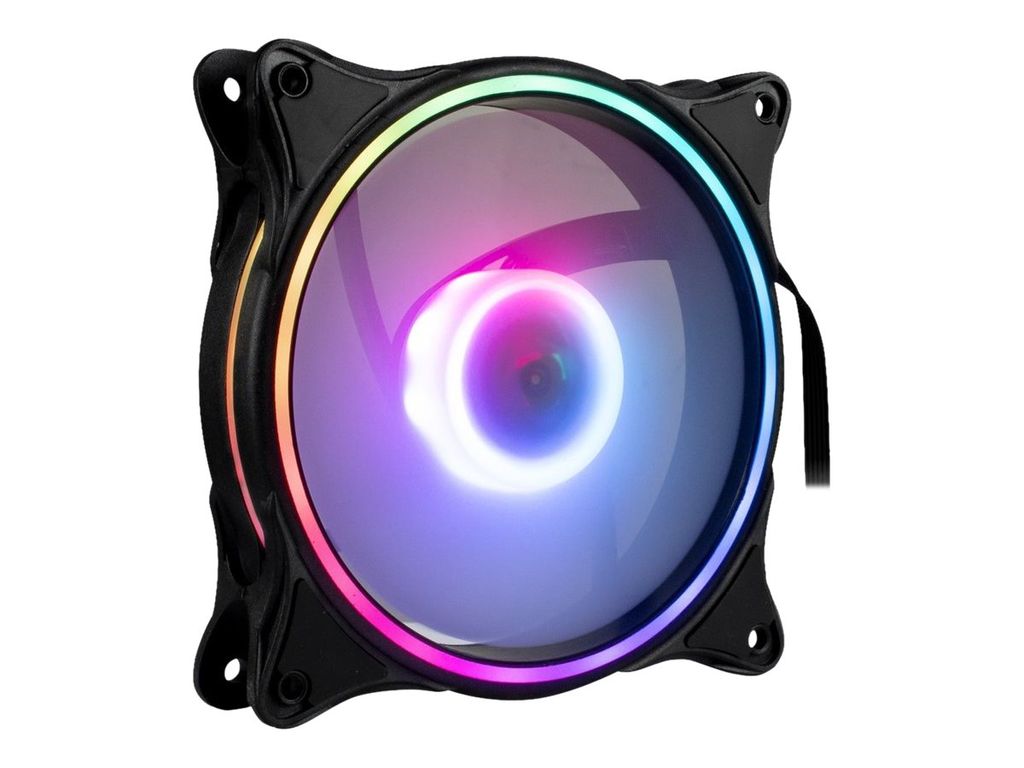 Inter-Tech Lüfter 120*120*25 ARGUS RGB-FAN SET RS-08, 3X Obrázek produktu 