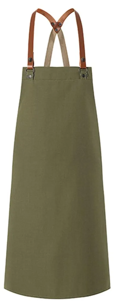 Tablier de Cuisine Karlowsky Vert Mousse - Protection Professionnelle LT3867