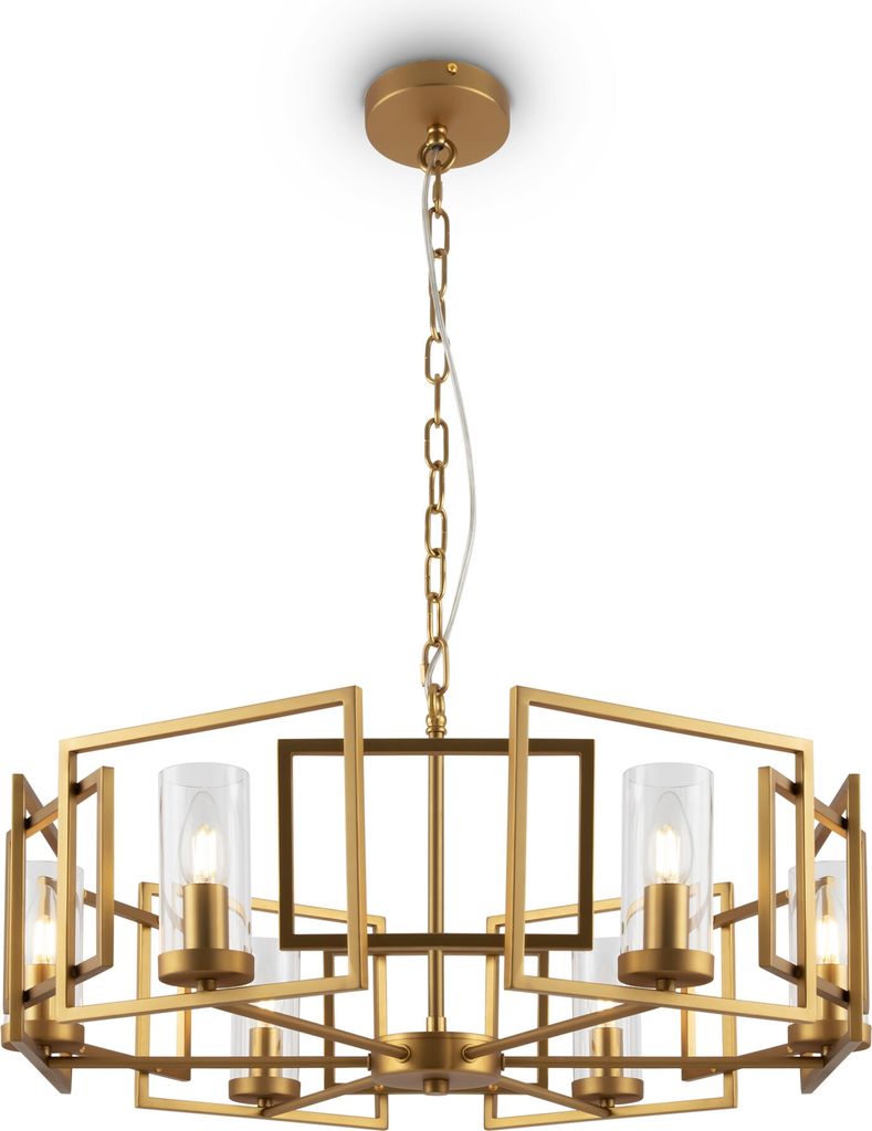 Großer klassischer Kronleuchter Bowi Maytoni H009PL-06G, 6-flammig, E14.