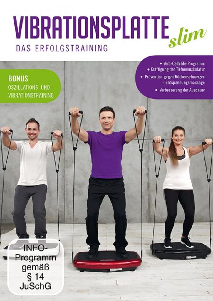 Vibrationsplatte Slim Produktbild 