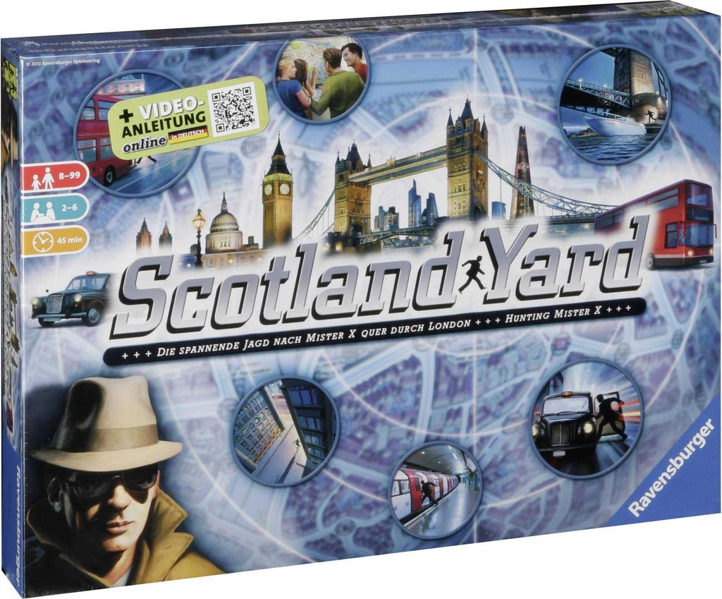 Ravensburger 26601 2 Ravensburger Scotland Yard Immagine del prodotto 