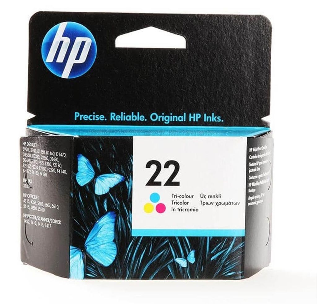 HP Tinte 22 C9352AE Cyan. Magenta. Gelb Produktbild 