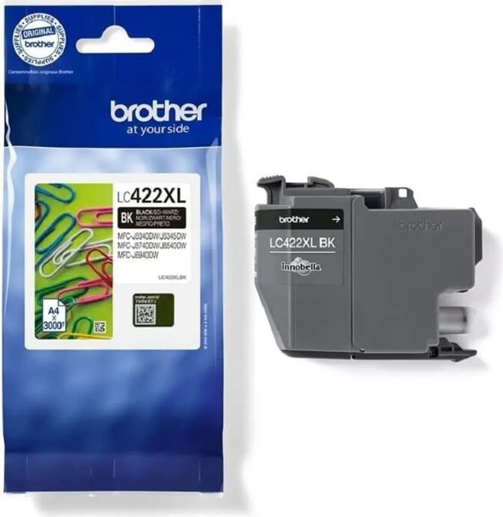 Brother LC422XLBK Ink Nero Alta Capacità per MFC-J5740DW e J6540DW