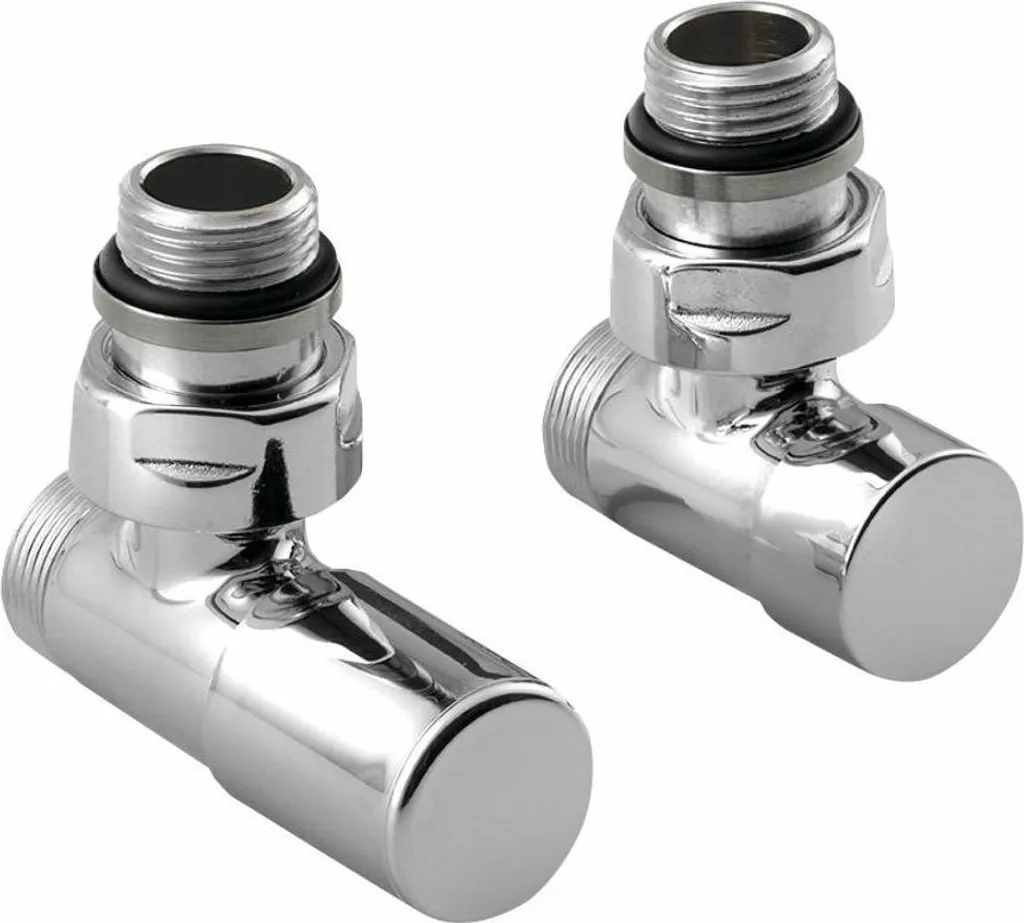 Sapho Compact CP5015S Set de vannes de raccordement d'angle manuel chromé