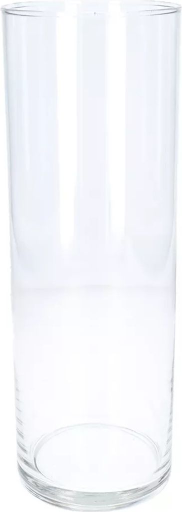 Dekoglas Vase BASIC COLLECTION Zylinder H. 35cm D. 12cm transparent Glas Duif