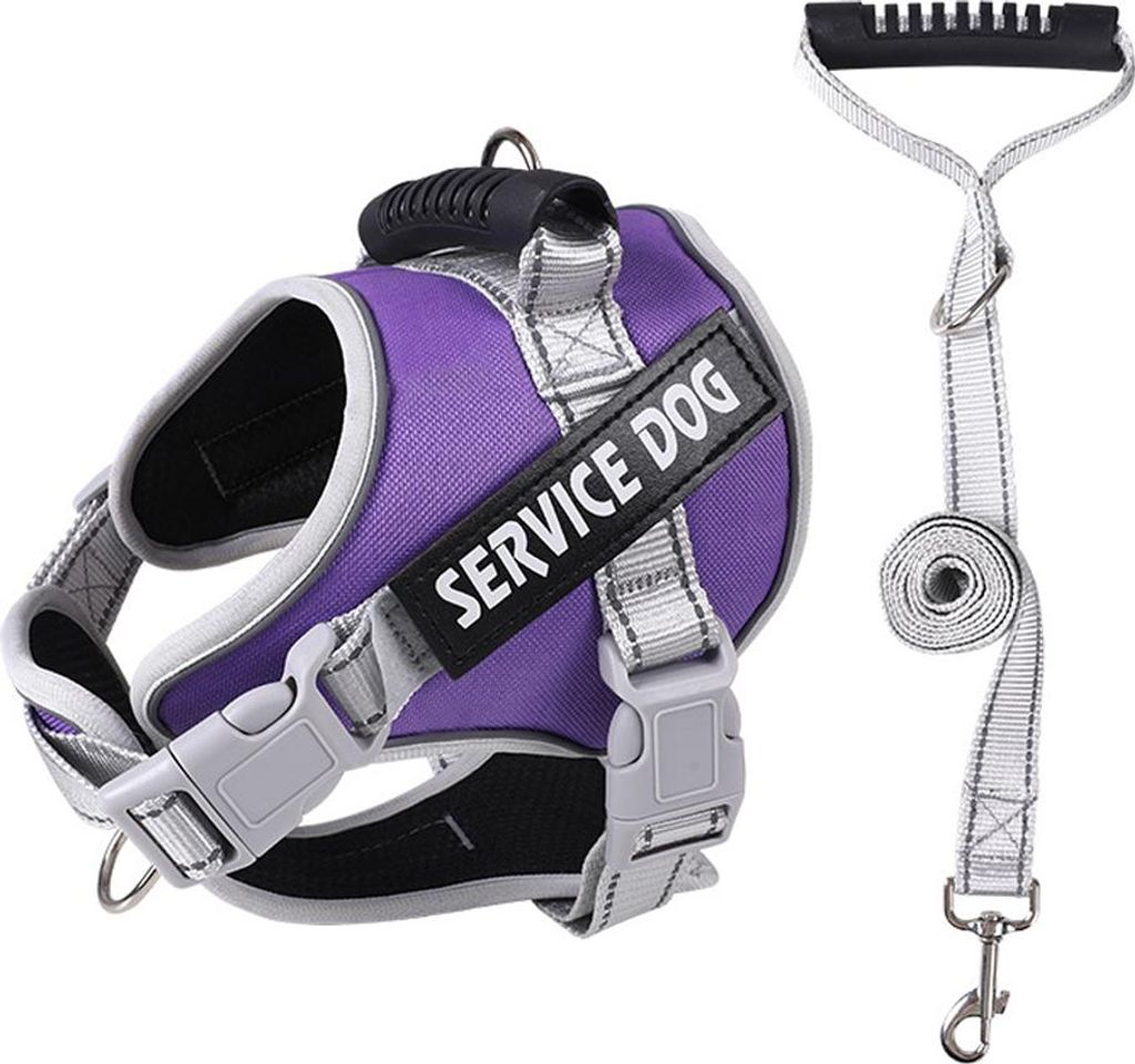 Service-Hundegeschirr-Weste im Training Haustier Kein Ziehen Haustier Welpe Emotionales Unterstützungstier
