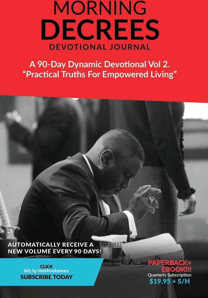 Morning Decree Devotional Journal Volume 2