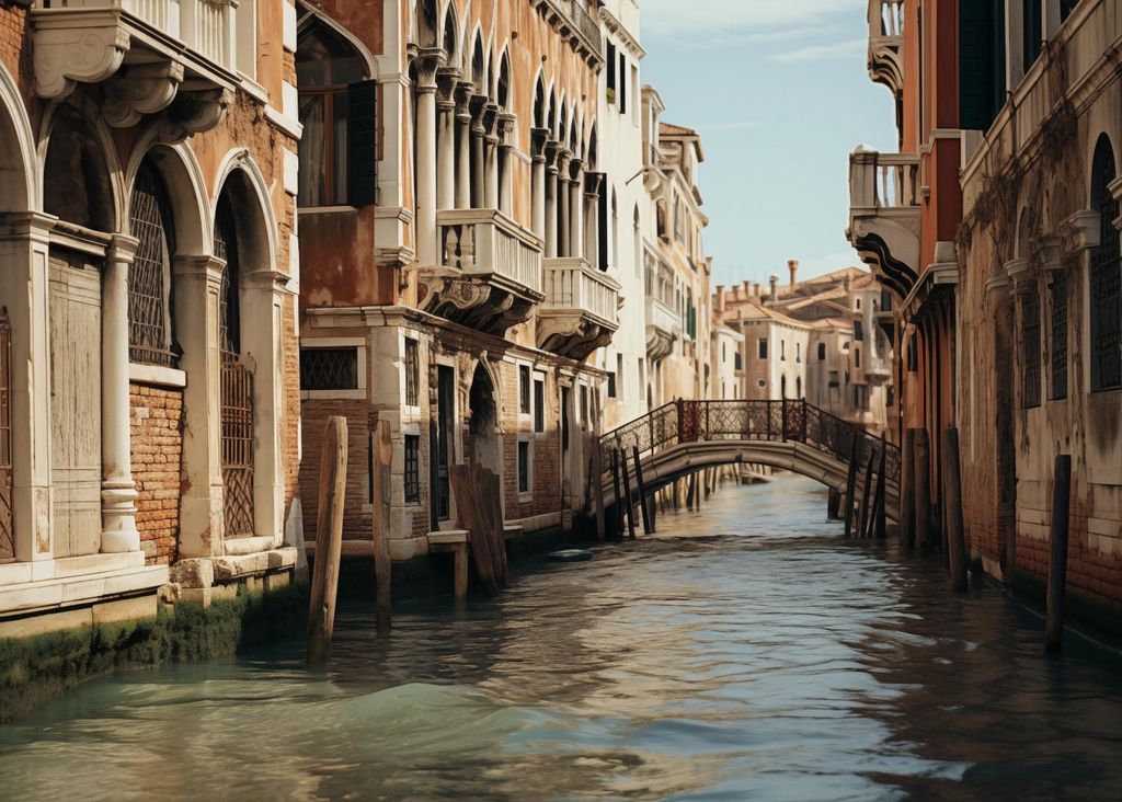 Plakat 35x25cm Venezianische Schönheit