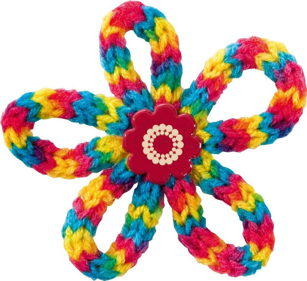 folia Bastelset Strickliesel mehrfarbig Produktbild 6
