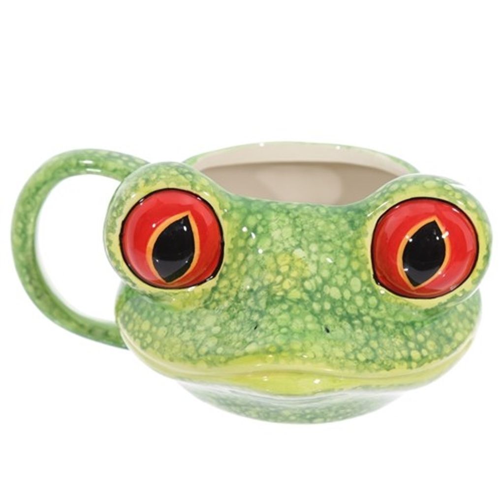 Keramikbecher 500 ml - Großer Frosch