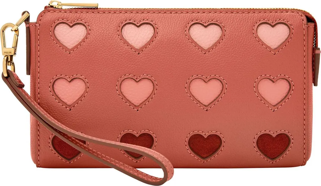 Sac à Poignet Fossil Terracotta : Gardez vos Essentiels en Sécurité